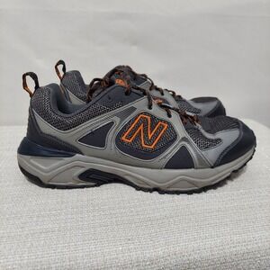New Balance 481v3 Cush+ Shoes Sneakers Black Gray‎ Orange Men's Sz 13 4E